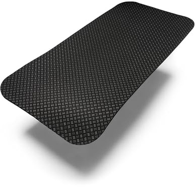 Smartbomb® MotoGrip – Alfombrilla protectora antideslizante para el caballete central de moto y scooter. Protección de suelo de silicona resistente de 6mm, 64x30cm