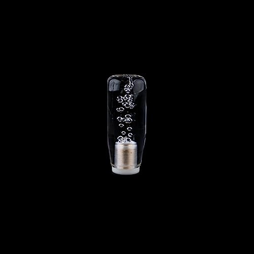 NEWFT Transparent Bubble Gear Stick Shift Shifter Knob Head-Ball Gearstick Joysticks Manual Tansmission Button Gear Shift Knob Transparent Bubble Speed Automatic Light Up Manual for Men Left