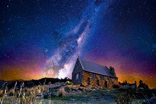 1000 Piece Jigsaw Puzzle Aim at Puzzle Master of the World Superb Starry Sky Tekapo New Zealand (50x75cm)