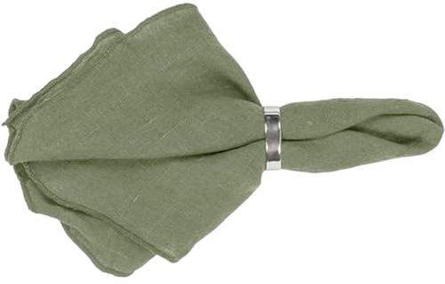 broste Copenhagen Serviette 'Gracie' ECO Friendly, Thymian, 45x45