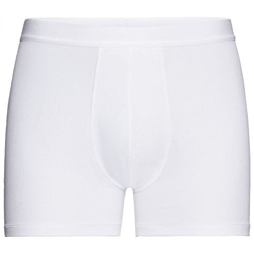 Odlo Herren Unterhose SUW Bottom Boxer ACTIVE F-DRY LIGHT, white, M, 140942