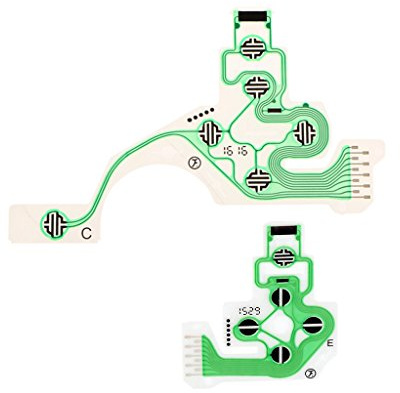 1 Pair Hochwertig Tastenfolie Flexkabel Leiterbahn Platine für Controller , 3.5