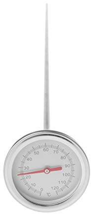 Exing Thermometer Innen/ausen,50 cm Premium Edelstahl Kompost Soil Thermometer Garten Hinterhof 0 ℃ -120 ℃