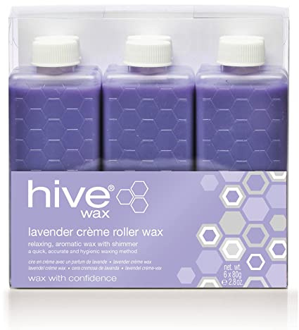 Hive Lavender Shimmer Crème Roller Wax 80g (6)