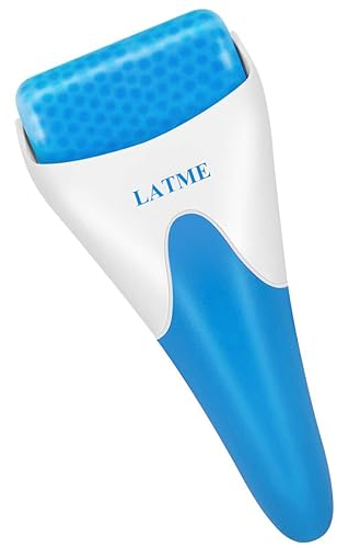 LATME Face Roller Ice Roller für Gesicht Auge-Damen-Geschenke Gesichtsroller Anti Aging Massage Tool - Gesichtsmassagegerät Ihre Hautpflege Routine