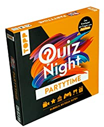 Quiznight – Partytime: RUBBELN, RÄTSELN, RATEN: Quiz-Spiel für einen unvergesslichen Abend mit deinen Freunden – ab 16 Jahren – für 2-20 Spieler