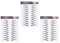 Minkissy 3sheets Eyebrow Transfer Stickers Artificial Eyebrow Decals for Easy Application for Natural Look