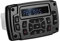 Radio estéreo Marina, Bluetooth FM Am Receptor estéreo Marino Reproductor de MP3, IP66 Receptor Barco de 12v Impermeable/Resistente a la Intemperie con LCD Digital, Receptor Centro Multimedia