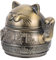 Glückskatze Aschenbecher Glückliche Katzenskulptur Tisch Aschenbecher Retro-katzenaschenbecher Tragbarer Aschenbecher Aus Metall Japanisch Europa Regenfest Zinklegierung Büro