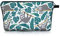 Sibba Make-Up-Tasche Klein Kosmetik-Organizer Aufbewahrung Mini-Nylon Sonnenblume Handtasche Geldbörse Grün ReißVerschluss FedermäPpchen Zurück Schule Accessoires Teenager Frauen Reisen (Faultier)