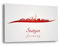 Hustling Sharks® Wandbild Stadtmotiv als XXL Wandbild Stuttgart - Querformat, Stadt Bilder, Wandbild Stadt, Bild Stuttgart, Wandbild Stuttgart, Leinwandbild Stuttgart, Wanddeko XXL (45x30cm)
