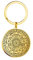 EUEAVAN Siegel der 7 Erzengel Anhänger Halskette Schlüsselanhänger für Männer St. Michael 7 Erzengel Siegel spiritueller Schutz Amulett Medaille heidnischer Schmuck Frauen (Schlüsselanhänger gold)