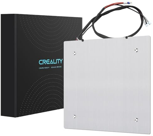 Creality Offizielles Ender 3 V3 SE beheiztes Bett, heiße Bettplatte, DC 24 V, Aluminiumplattform, 235 x 235 mm, Original 3D Zubehör Ersatzset für Ender 3 V3 SE / Ender 3V3 KE 3D Drucker