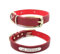 Collares de Perro Personalizados para Perros pequeños - Cuero - Placa de identificación grabada - Collares de Mascotas Personalizados para Regalo de Mascotas