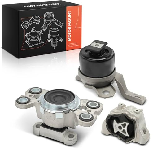 Frankberg 3x Motorlager Vorne Hinten Automatikgetriebe Replace# 31257674 | Kompatibel mit S60 II 134 2.0L-3.0L 2010-2018 S80 II 124 2.0L-3.2L 2006-2016 V60 I 155 157 2.0L-3.0L 2010-2018 V70 III 135