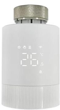 RKHK TR-M3Z-WIFI Temperaturregelventil WiFi-Add-on kompatibel mit Alexa, Siri und Google Assistant für die App-Steuerung von Heizung und digitalen Einzelräumen