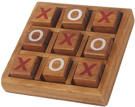 Wood Board Game | Wooden Puzzle Game | Wooden Tabletop Game | Educational Board Game | Interactive Board Game for Kids, Travel, Camping, Party & Family Gathering