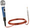 Dickly Micrófono con cable para cantar Micrófono dinámico Portátil Robusto Profesional de Metal para Escenario Estudio Canto Interior Exterior, Azul