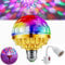 Mini Discokugel,Discokugel Partylicht,LED Musikgesteuert Partylicht,LED Diskokugel,Discolicht Partylicht,RGB Discokugel 360° Rotierend,Disco Licht Party Lichter,Party Gadgets Licht,Disco Deko Licht