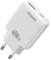 Chargeur USB-C Plat 45W - 2 Ports - PD 3.0 & GaN - Charge Rapide pour iPhone iPhone 16 15 14 13 12 11 Pro Max X XS XR 8 7 6S Plus Mini SE, iPad,Samsung Galaxy