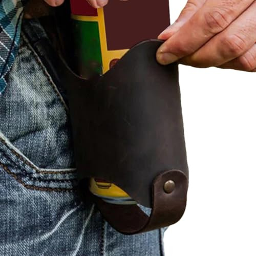 Porte De Ceinture De Bière - Sac De Holster De Bière En Cuir PU Imperméable | Drôle Boisson Ceinture Pour Fête, Camping, Hayon, Événements En Plein Air, Équipement De Bière Fresc