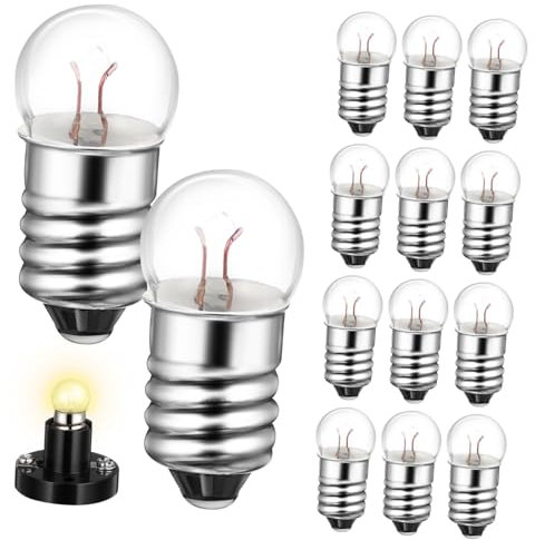 LIFKOME 50pcs Light Bulbs for Electrical Experiment Bulbs School Teaching Instruments