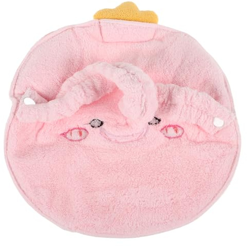 HOMSFOU Hot Compress Gesichtstuchmaske Mikrofaser Warm Kompressen Augenmaske für Frauen Niedliches Rosa Schwein Design Feuchtigkeitsspendend Entspannt und Lindert Augenmüdigkeit