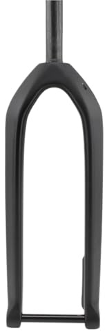 Generico Forcella Rigida MTB Full Carbon UD, Perno Passante Boost 15x110mm, Tubo Conico, Passaggio Cavi Interno, Freno a Disco(Straight 29er Matt)