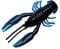 Yum Lures YCRB312 Craw Bug Angelköder, Schwarz Blau, 8,3 cm