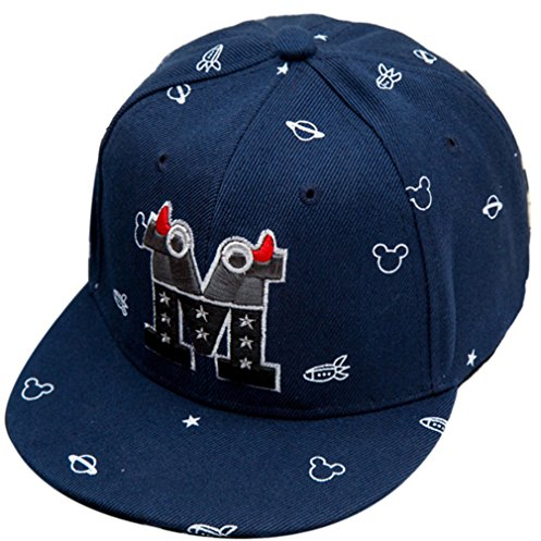 Belsen Kind Baby Teufel Ox Horn Baseball Kappen Cap Truckers Hat (blau)