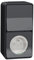 Schneider Electric MUR36025 Prise de courant + Va et Vient verticale mureva Styl, 250 V, Gris