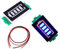 Youmile 2PACK 2S 8,4 V Batteriekapazität-Anzeigemodul Lithium-Lipo-Batteriekapazität-Tester Li-Ion-Modul 4 Abschnitte Blaue LED-Anzeige Elektrofahrzeug
