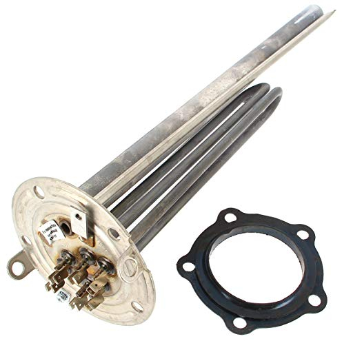 Résistance blindée 3000w base 5 trous compatible chauffe-eau ALLIANCE, ALTECH, ARISTON, CHAFFOTEAUX&MAURY, FLECK, LEMERCIER, REGENT