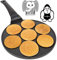 Animal Mini Pancake Pan - Make 7 Unique Flapjack Zoo Animals, Including a Elephant, Giraffe and More- Nonstick Pan Cake Maker Griddle for Breakfast Fun & Easy Cleanup, Unique Holiday Breakfast or Gift