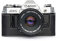 Case for Canon New AE-1 A-1 (No Handle), Zakao Handmade Genuine Real Leather Half Camera Case Bag Cover for Canon New AE-1 A-1 (No Handle) With Hand Strap (Black)