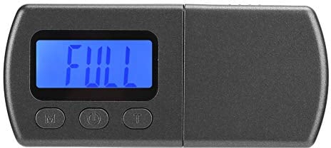 Yctze Digital Turntable Stylus Force Scale Manometer, 0,01 G Plattenspieler-Kassetten-Manometer mit LCD-Hintergrundbeleuchtung, für Tonear Phono Cartridge