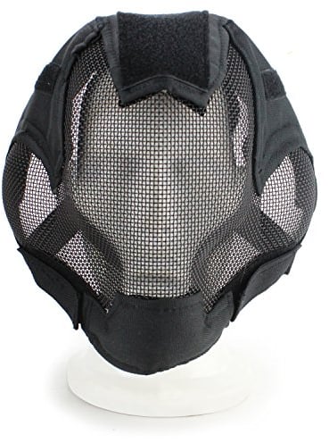 Full Gesicht Fechten Fechtmaske Mesh Mask Outdoor Sports schützen Taktische Vollgesichtsschutzmaske für Airsoft