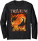 Trivium Spray Stencil Dragon Long Sleeve T-Shirt