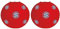 amscan 9906517 - FC Bayern München Lampion, 1 Stück, Größe 20 cm, aus Papier, mit Bayernlogo, perfekt als Dekoration für die Fan-Party oder das Fußballfest (Packung mit 2)