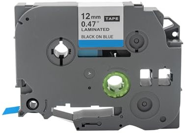 Cartridgeify Etikettenbänder als Ersatz für Brother P-Touch Tapes TZ TZe-531 (12 mm x 8 m), Schwarz auf Blau, für PTouch Etikettendrucker PT-D210 PT-D220 PT-D200 PT-H110 PT-D400 H100LB H100LB