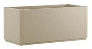 mille idee Fioriera da Esterno Tortora Vaso Rettangolare cm 80x35x36xh Arredo Giardino