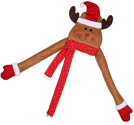 Anneome Elegante Weihnachtsbaumspitze Mit Hirschhut Ornament Zur Dekoration Festliche Weihnachtsdekoration Weihnachtsbaumspitze