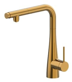 IMEX GOS005/OC SPLIT Grifo de Cocina Osmosis Extraíble Color Oro Cepillado