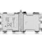 EB-BT800FBE EB-BT800FBU Batteria Tablet per Samsung Galaxy TAB S 10.5 LTE SM-T800 SM-T801 SM-T805 SM-T807 SM-T807A SM-T807P EB-BT800FBJ EB-BT800FBC 7900mAh con attrezzi