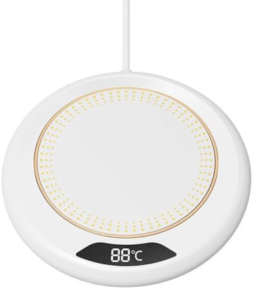 Chauffe-Tasse a Café,Chauffe-Tasse de Bureau USB 20 W avec Arrêt Automatique de 8 Heures et 3 Réglages de Température pour Bureau,Maison,Chauffage du Café,Thé,l'eau,Lait,Boissons