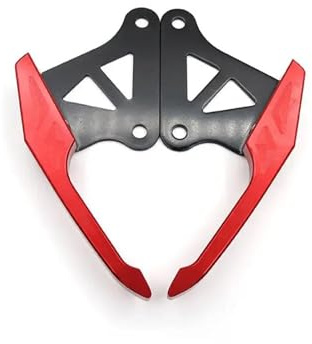 Motorrad-Armlehnen-Handgriff Für GROM125 MSX125 M3 MSX125SF Motorrad-Beifahrer-Haltegriff Hinten Motorrad-Sozius-Haltegriff Hinten Motorrad-Beifahrerhaltegriff(Rot)