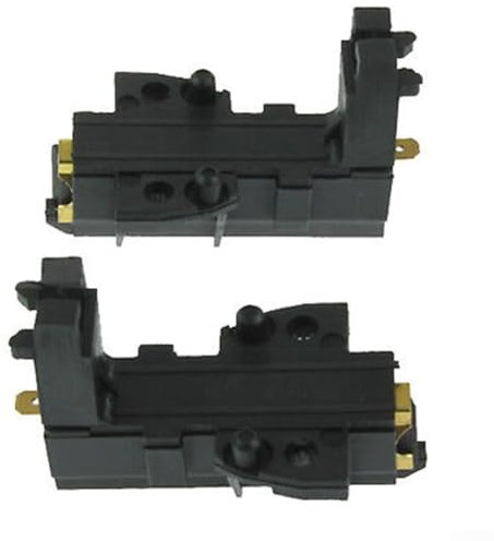 Set di 2 spazzole di ricambio in carbonio per lavatrici Hoover Candy e