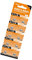 FGDTREE 10Pcs AG0 Button Batteries SR521SW LR521 SR521 AG521 S521E 521A 521S SR63 GP379 V379 379X D379 379L 379LD For Watch