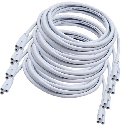 FOYTOKI 4stücke Led-lampenanschlusskabel Mit Integriertem Kabel Für Led-röhrenlampenfassung Anschlusskabel Für Led-röhrenlichtanlagen