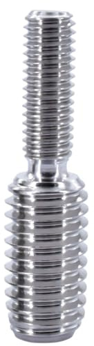 POQAX 304 Edelstahl-Konverterstangen ohne Kopf, Reduzierschraubenstange, hohe Temperaturbeständigkeit(50pcsM4x15-M8x15)